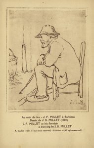 Jean-Francois Millet, französischer Maler von Jean Francois Millet